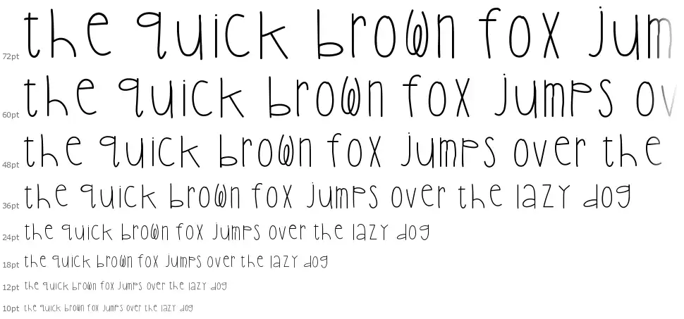 Hello Boyfriendfont waterfall