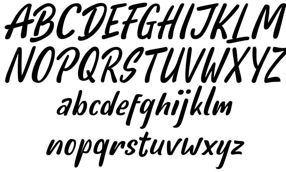 Hello Temanfont specimens