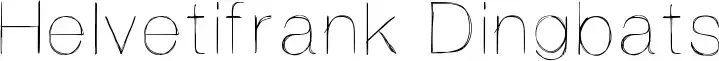 Helvetifrank Dingbats