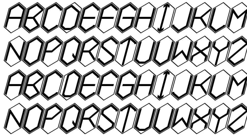 Hexcellentfont specimens