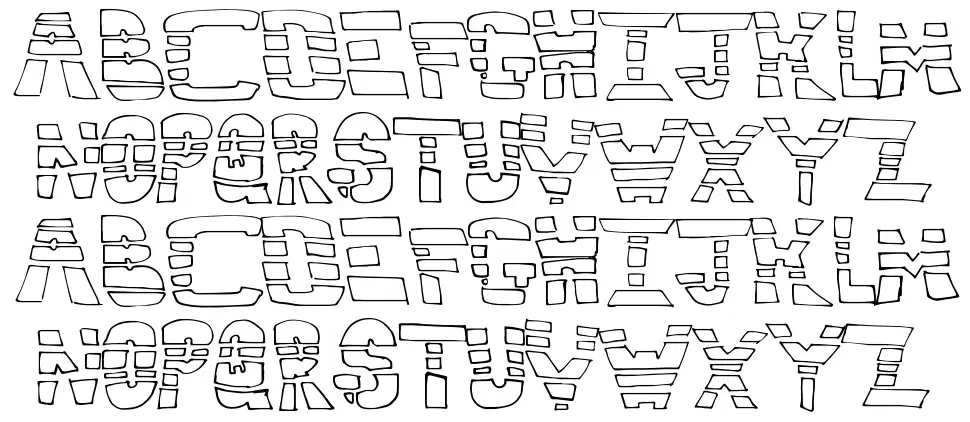 HighMethodfont specimens