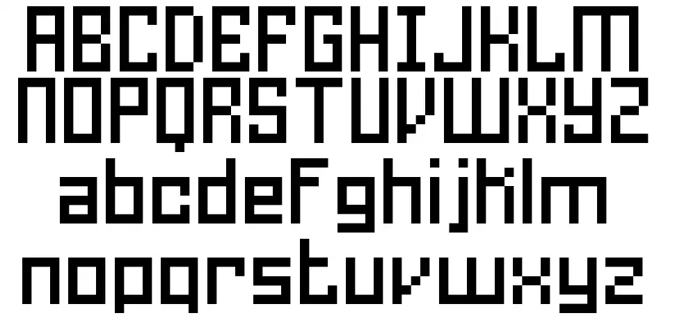 Homespun BRKfont specimens