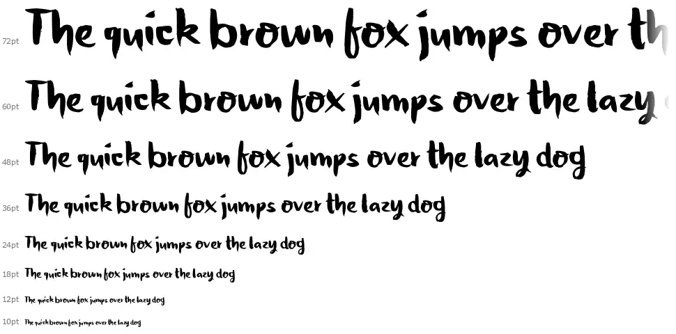 Honeyvoidfont waterfall