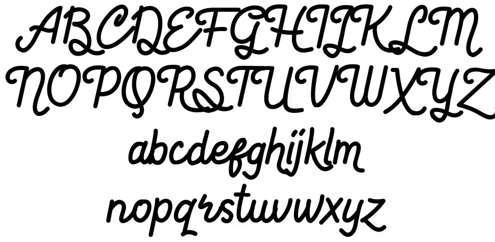 Hot Restaurantfont specimens