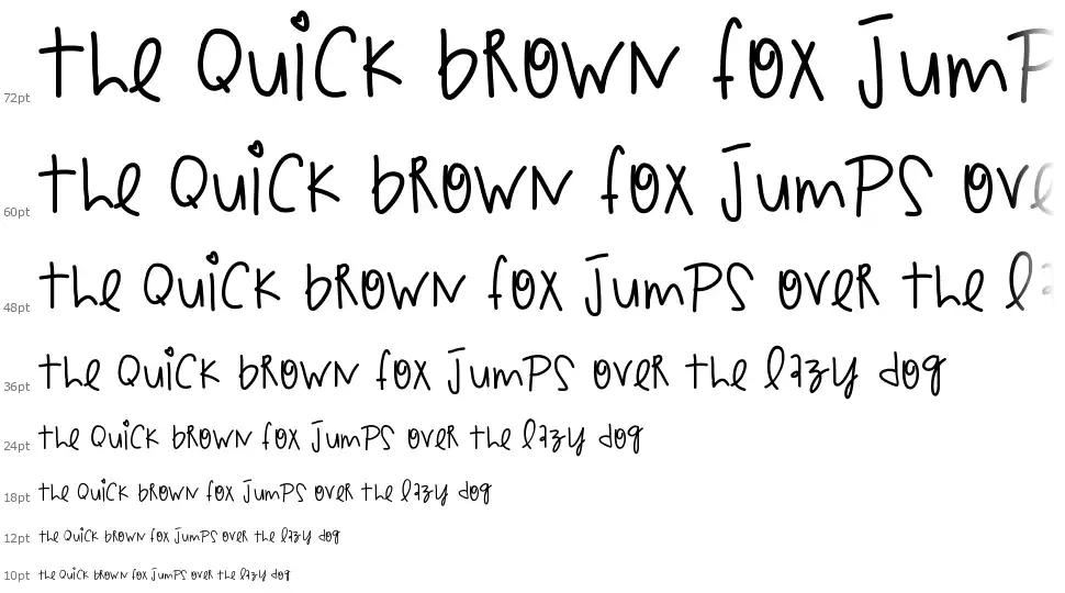 Hyper Punch Pinkfont waterfall
