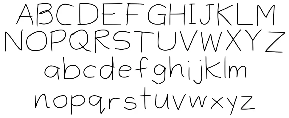 Ibis Handwritingfont specimens