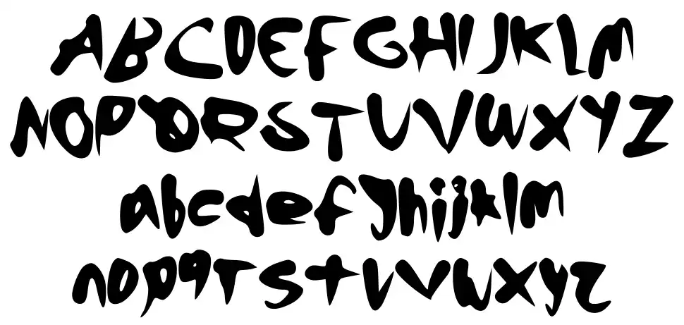 Inexpertedfont specimens