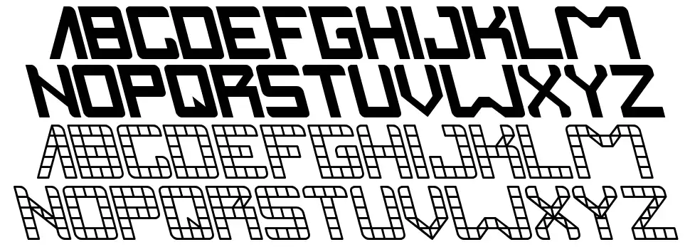Invasionfont specimens
