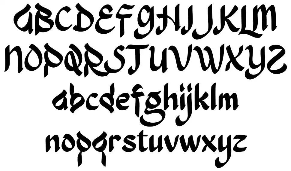 Jaiz Syoeb Espécimes Jaiz Syoebfont specimens