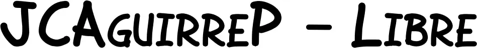 JCAguirreP - Libre
