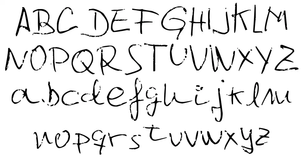 Jcgr61font specimens