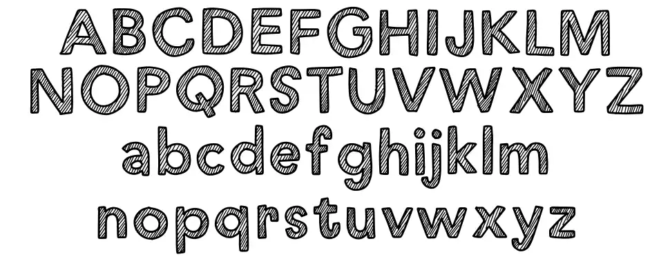 Just Add Waterfont specimens