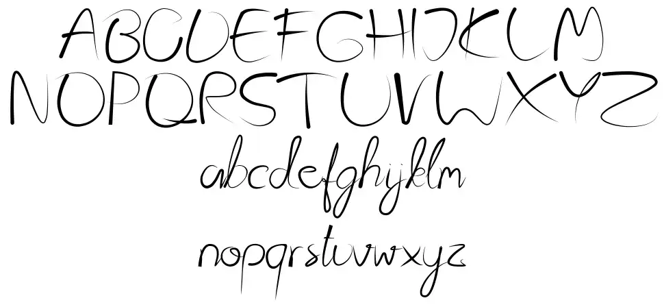 Kattylandfont specimens