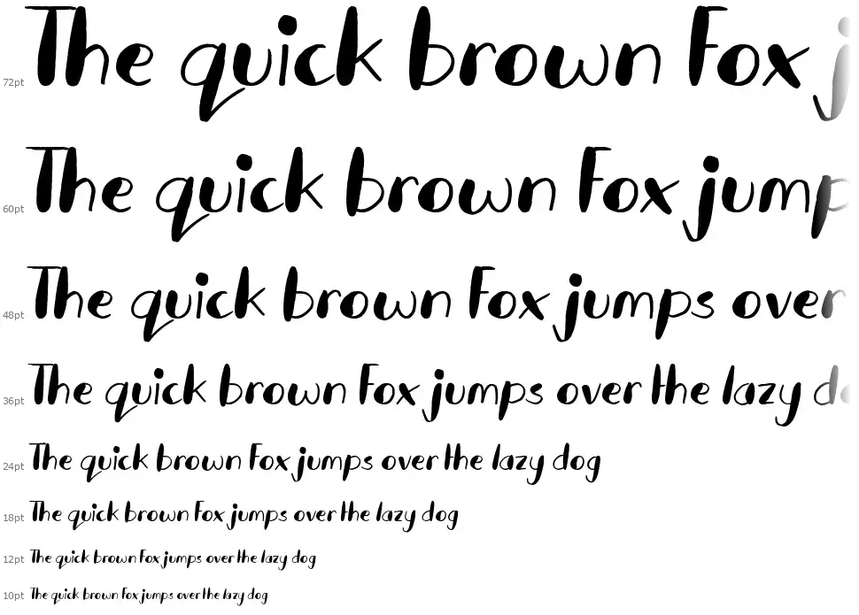 Kid Splashfont waterfall