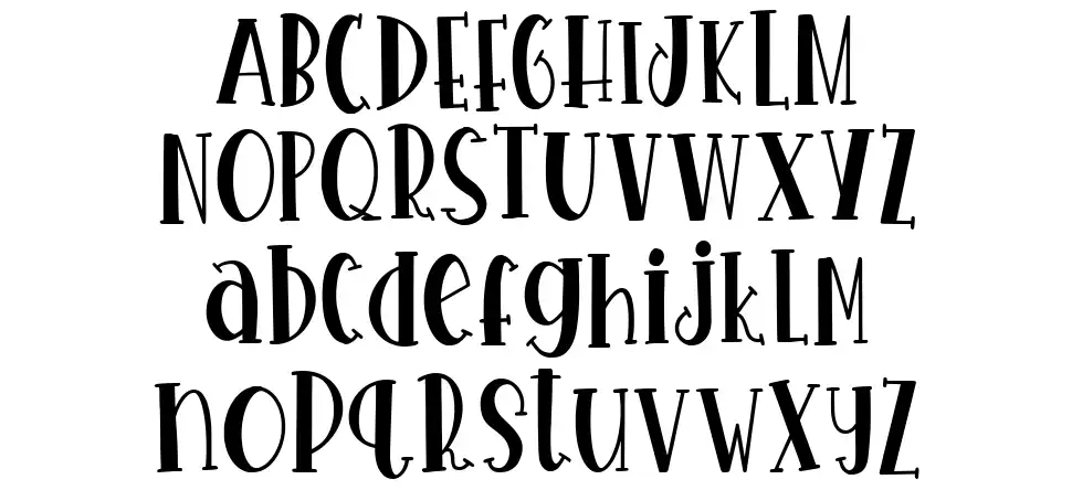 Kids Nowfont specimens