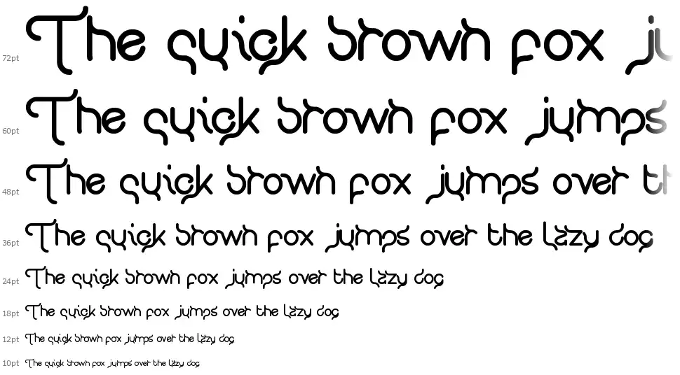 King Of Font And Typographyfont waterfall