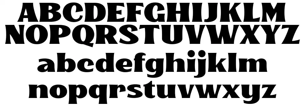 Kinsale Displayfont specimens
