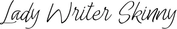 Lady Writer Skinny