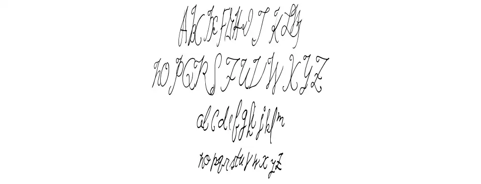 Last Handfont specimens