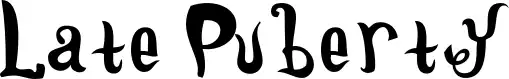 Late Puberty