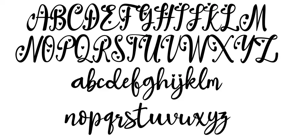 Little Bubblyfont specimens