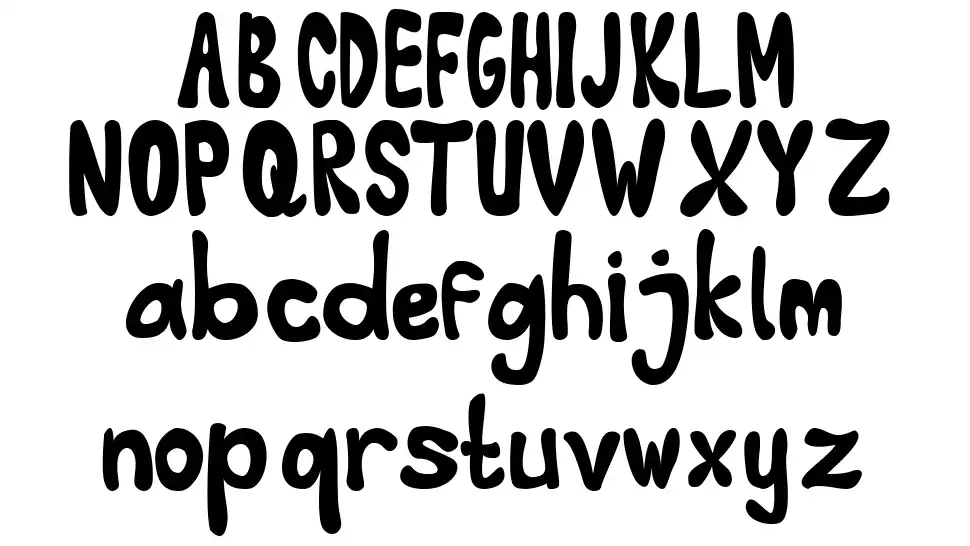 Little Jellyfont specimens