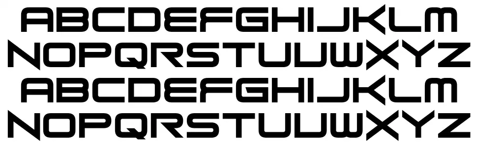 Long Foxfont specimens