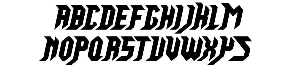 Mad King Gamesfont specimens