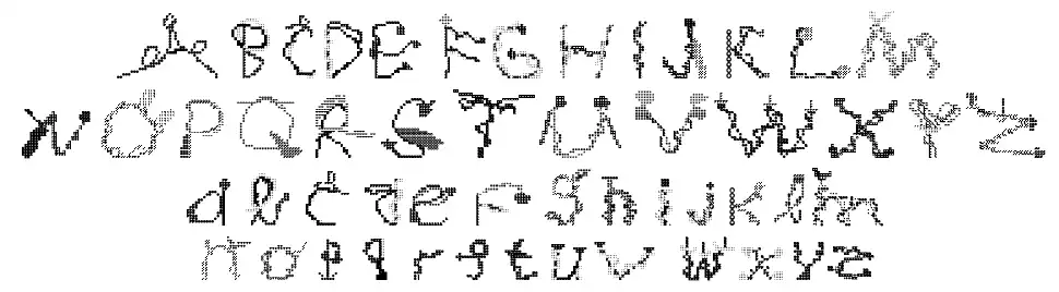 Magicial Gamefont specimens