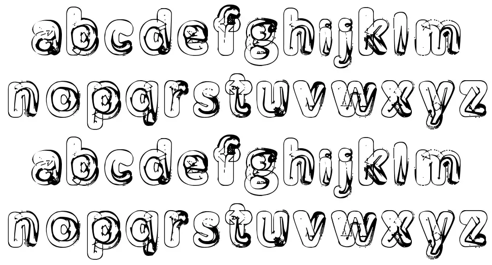 Manenschijn 02font specimens