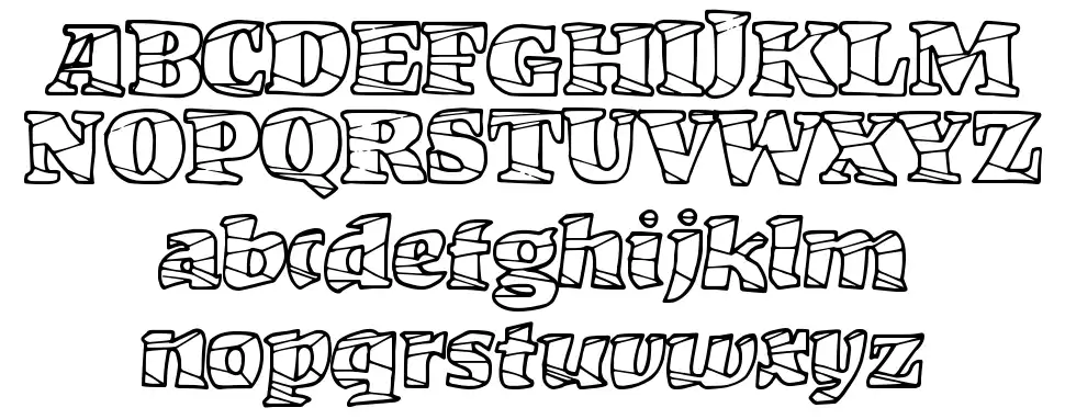 Market Crashfont specimens