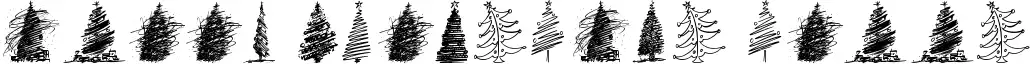Merry Christmas Trees