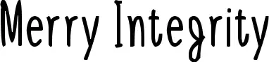 Merry Integrity