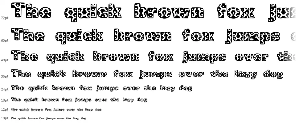 Metalicfont waterfall