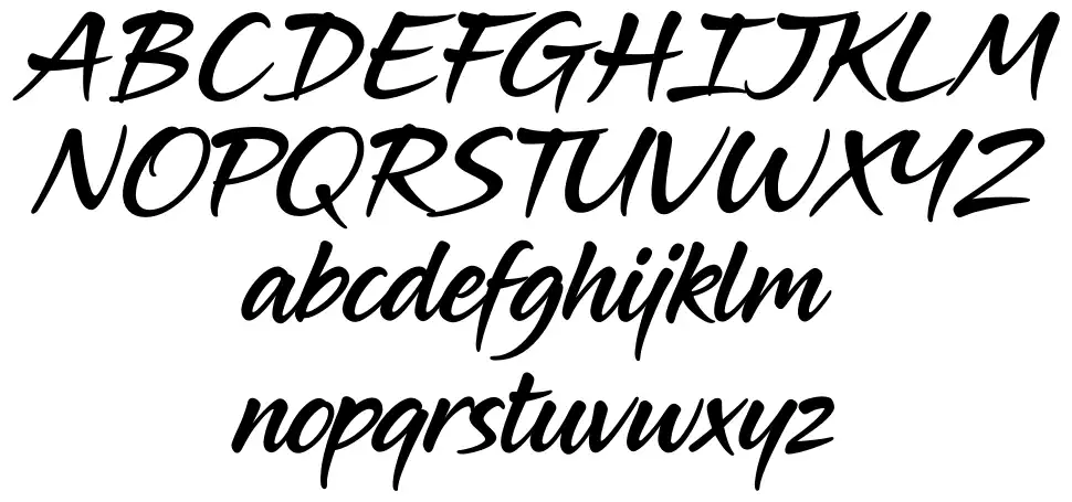 Midnight Drivefont specimens