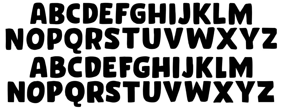 Mind Bogglefont specimens
