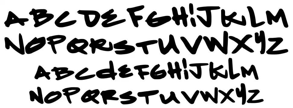 Mint Greenlacesfont specimens