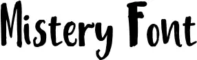 Mistery Font