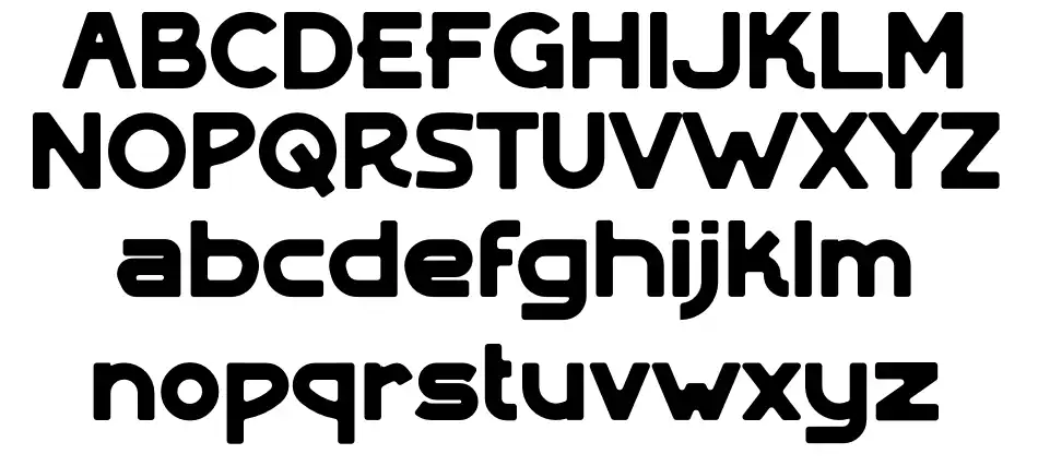 Mobiel Espécimes Mobielfont specimens
