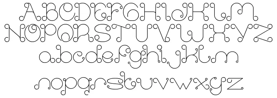 Modern Aristrocratfont specimens