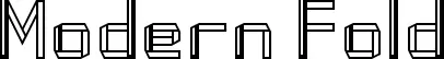 Modern Fold