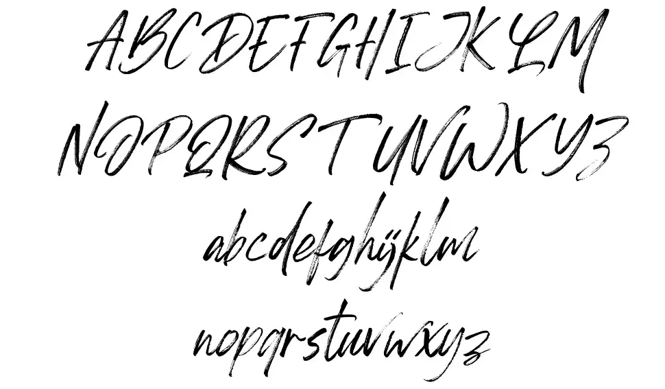 Monday Vacationfont specimens