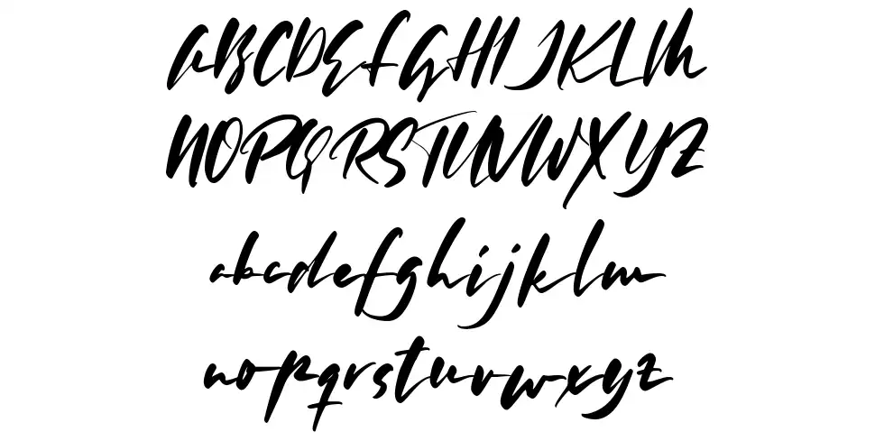 Morning Silhouettefont specimens