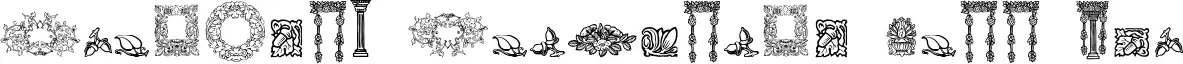 Mortised Ornaments Free Two