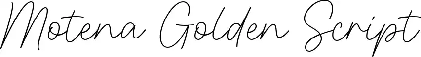 Motena Golden Script