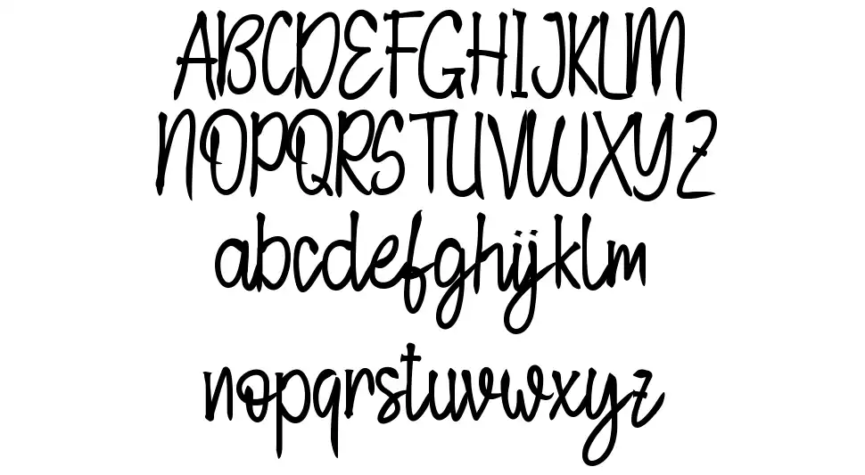 Motherbloodfont specimens