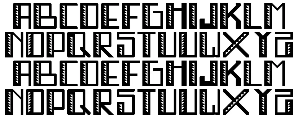 Mr. Big Stufffont specimens
