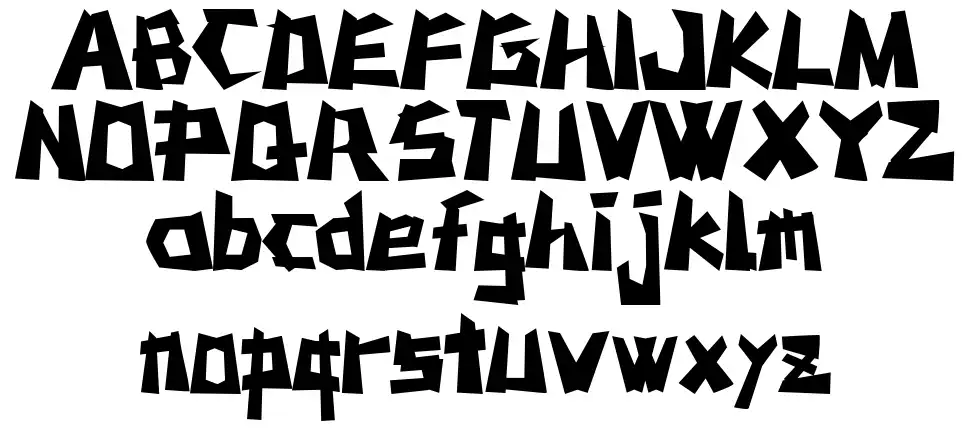 MSTK Rufcutfont specimens