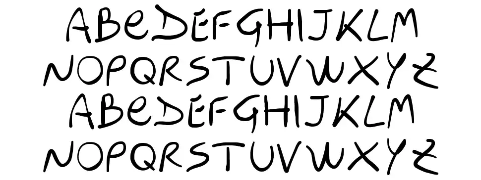 My Mummy's Fontfont specimens