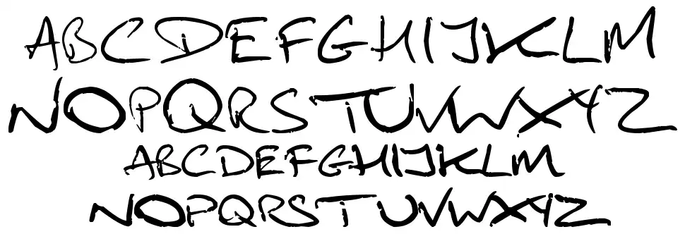 Mydai1font specimens